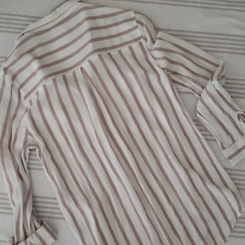 Striped button down shirt - Picture 3 of 5